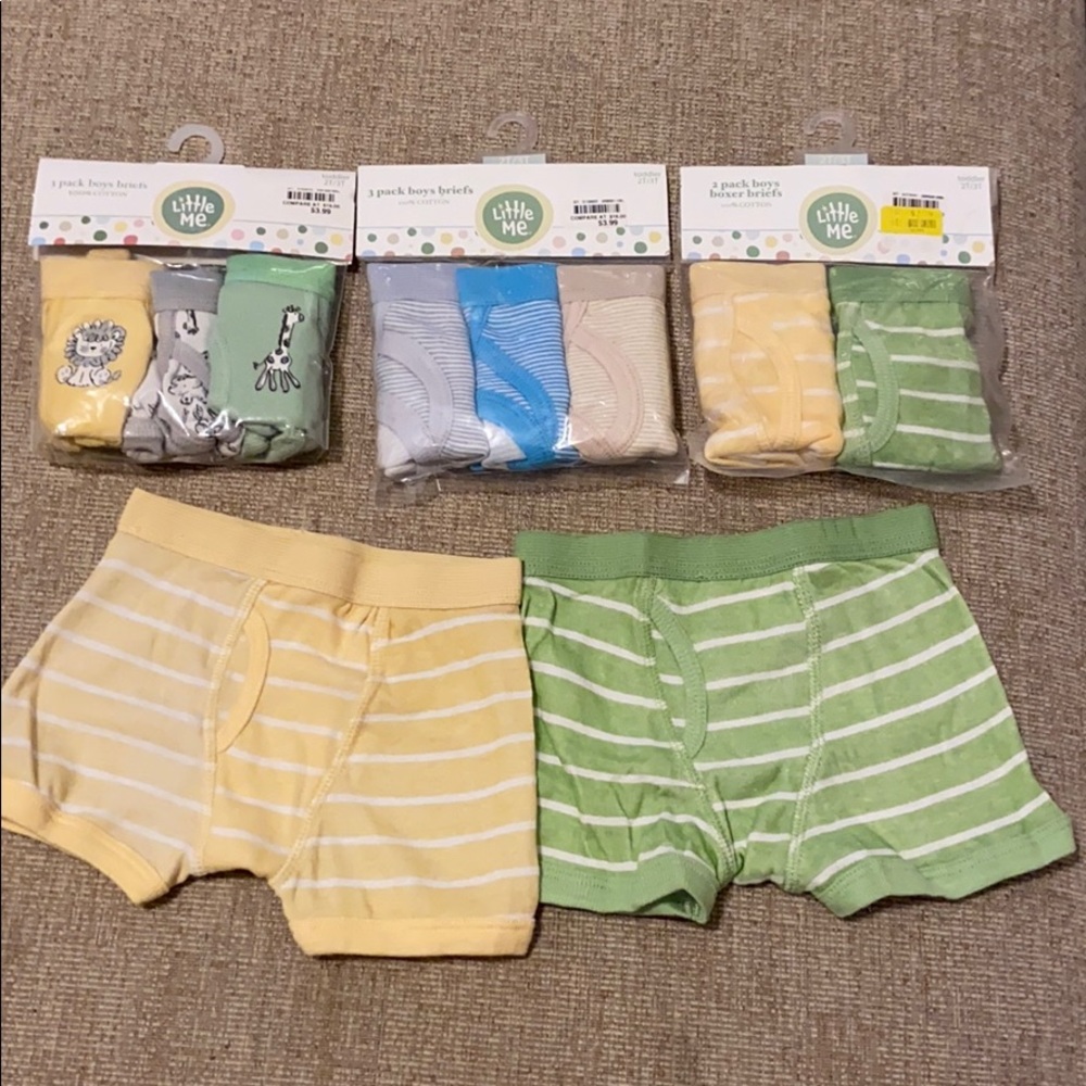 11 pair 2T-3T boy underwear NWT